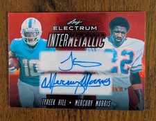 Tyreek Hill & Mercury Morris I-24  Intermetallic Electrum Red (2/2) Leaf