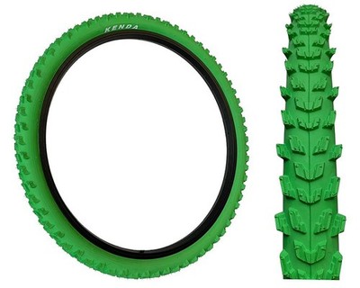 Kenda 26 x 1,95 GRÜN Mountainbike Off Road MTB Knobby Profil Reifen