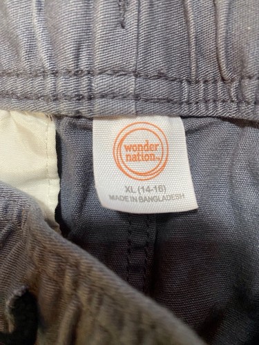 Boys Shorts Size XL 14/16 Wonder Nation Old Navy Gray - Picture 2 of 4