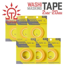 DSPIAE: Washi Masking Tape : 2 - 20mm - Modeling Hobby Tape - 18M / 59ft