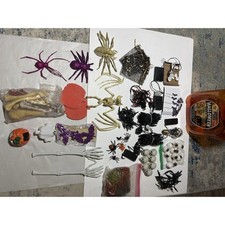 HUGE Lot Halloween Decor Including Tons Of DC And Battery Lights See Pics FUN 