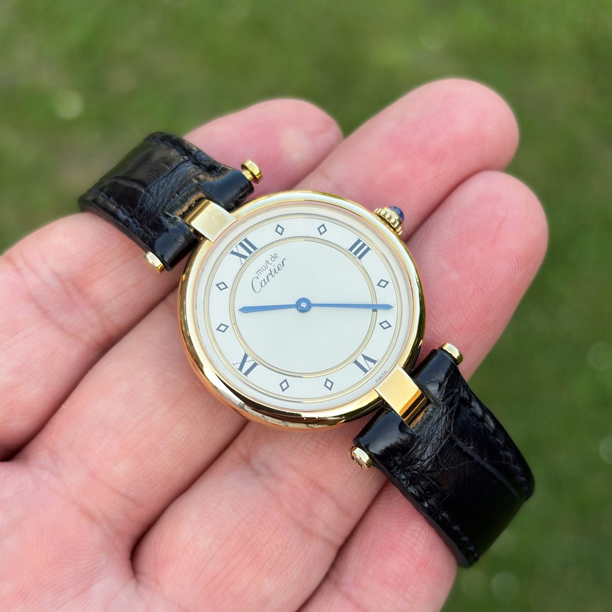 must de Cartier Vendome SM☆オーバーホール外装仕上げ済 楽天市場】【国際保証書】 カルティエ マスト ヴァンドーム SM