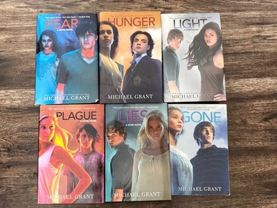 Michael Grant Gone Series Lot 6 Hardcover Books Gone Hunger Lies Plague Fear