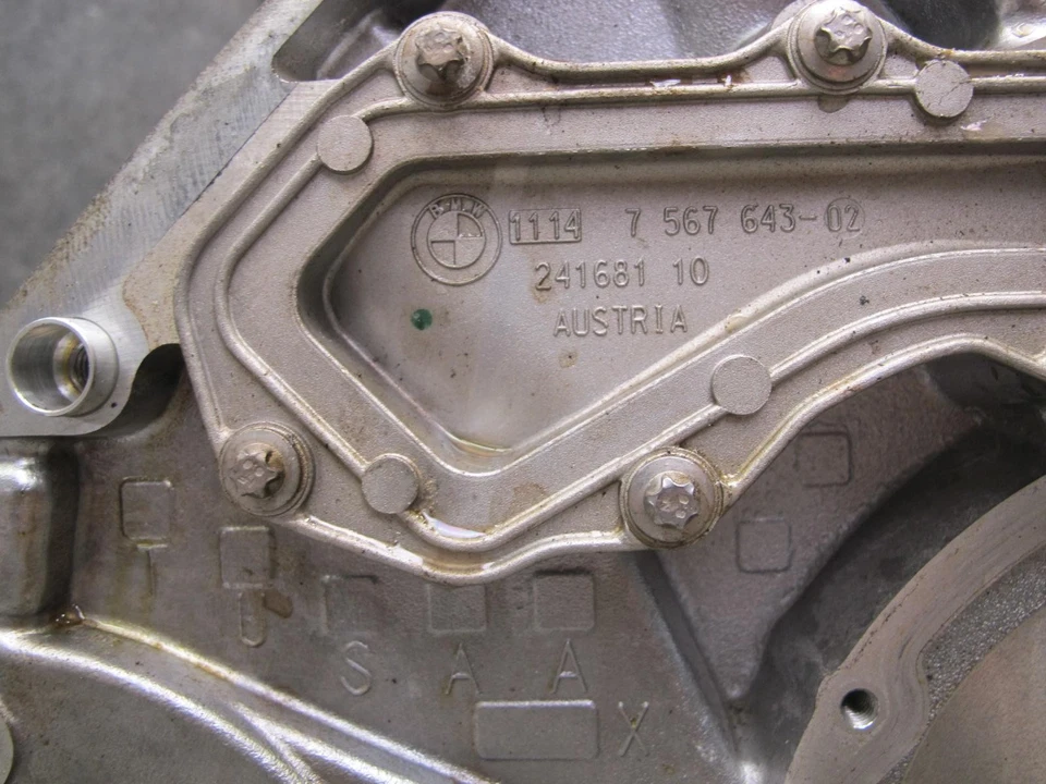 11-12 BMW F07 F10 F12 F13 4.4L 550i N63 MOTOR BLOQUE DE CILINDROS 103k OEM Foto 3 de 4