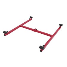 Truck Bed Lift Kit Adjustable Tilting Cargo Loader for Pickup Trucks 800 lbs Red