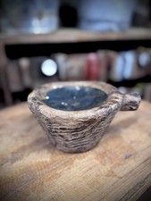 Rustic Wooden Candle Holder / Church Candle Stand / Reclaimed Farmhouse Decor J