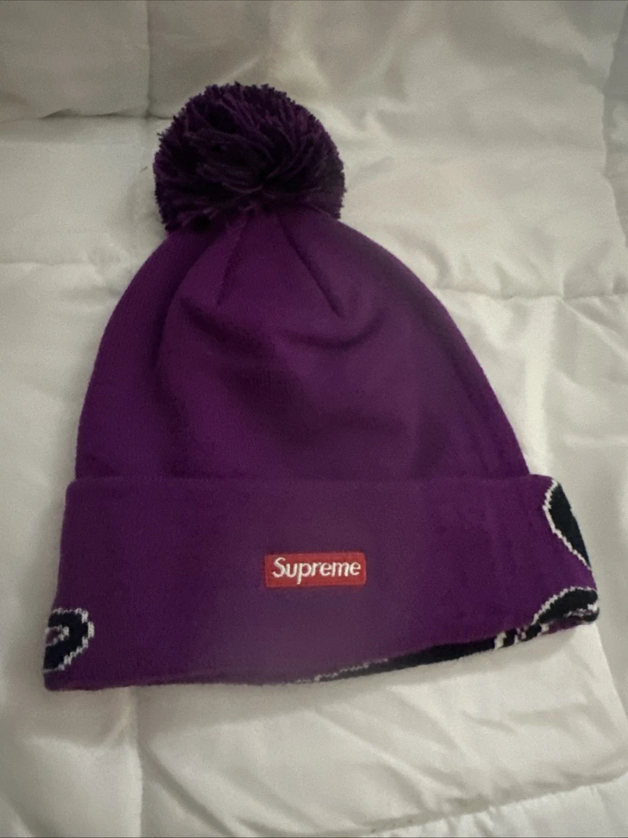 Supreme Beanie Purple Hats for Men for sale | eBay