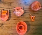 Vintage DEVIL CATS PUMPKIN OWL  Halloween Toy Plastic — photo 3