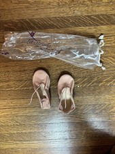 NIB LA STRADA child  s ballet slippers pink size 7 1/2