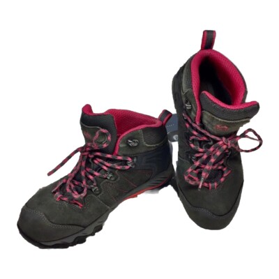 CLORTS HIKING WATERPROOF BOOTS WOMAN PINK/GRAY HKM-882B SZ 7.5 US