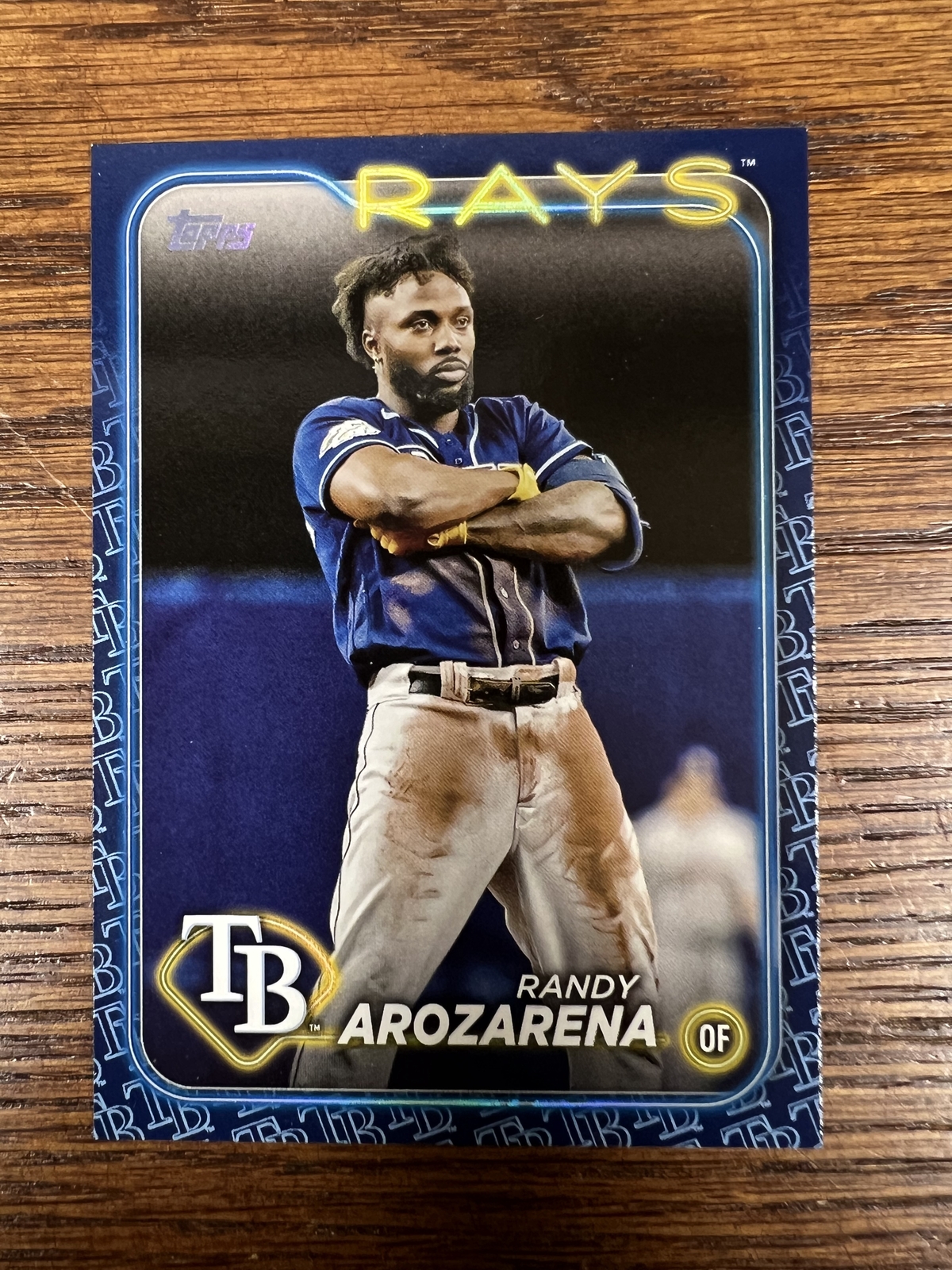 2024 Topps #284 Randy Arozarena Team Color Border Variation