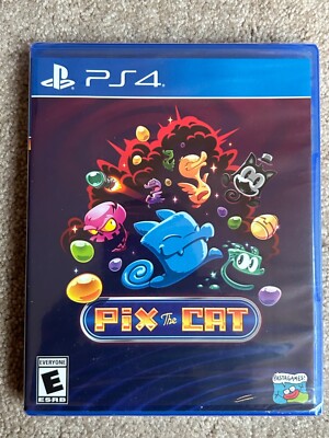 Pix the Cat - PlayStation 4 - PS4 - Limited Run Games - Brand New
