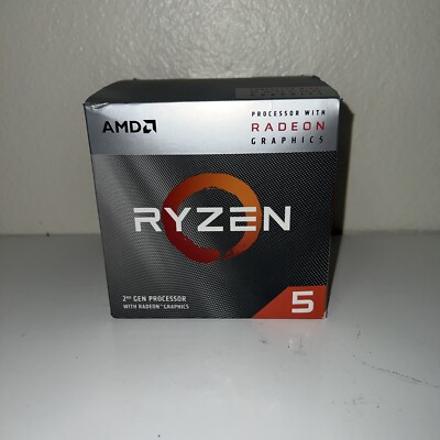 AMD Ryzen 5 3400G 3.7GHz Quad-Core Desktop Processor for sale
