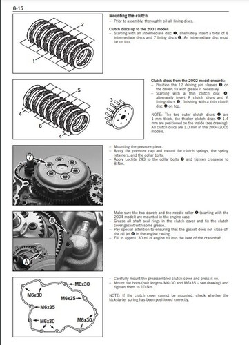 manuale officina riparazione KTM anno 2000-2006 + altri modelli in descrizione - Foto 3 di 3