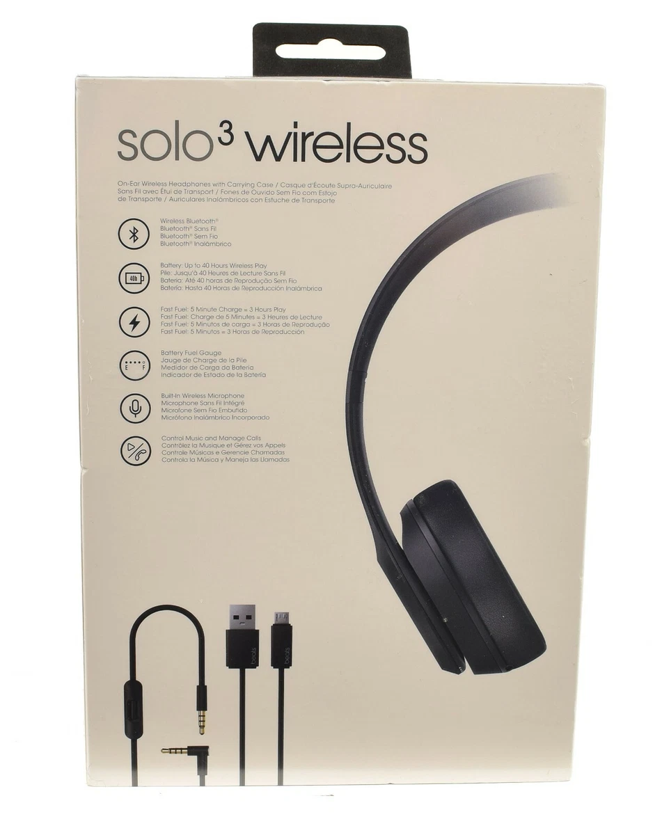 BEATS DR DRE Solo 3 Wireless Headphone Neighborhood Collection