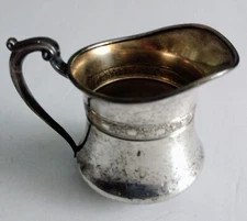 Silvercraft FPNS 1843 Silver Color Pitcher/Creamer and Sugar Bowl, Vintage?
