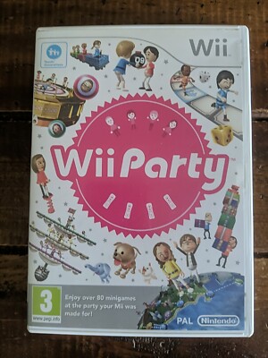 家庭用ゲームソフト Wii Party Wii Party - Rare - Complete With Manual - PAL Nintendo Wii | eBay