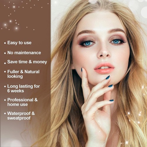 EYEBROW EYELASH EYE LASH BROW TINT Full Kit Dye Cream Long Lasting Brown/Black - Picture 10 of 15