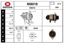 Alternateur Nissan URVAN