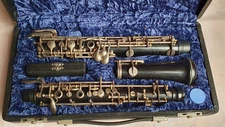 Very nice used wooden Oboe / hautboy "Mollenhauer Fulda"