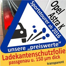 Opel Astra K SPORTS Tourer Protezione Paraurti Pellicola di Vernice Auto