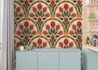 Art Deco, Floral and Art Noveau Wallpaper Mural Removeable Washable Peel & Stick