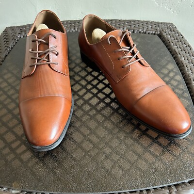 Madden NYC Men's Lace Up Dress Shoes Brown Size 11.5