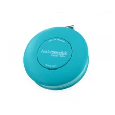 Hoechtmass pocket roller tape measure-TURQUOISE-60 inch/150 cm-made in Germany