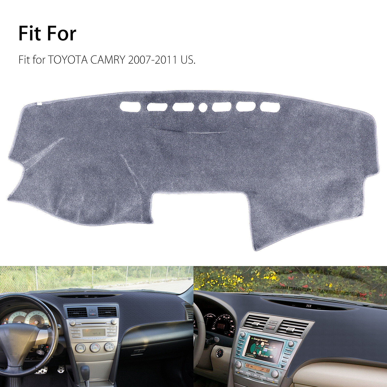 DashMat Dash Cover Dashboard Mat Car Interior Pad For TOYOTA CAMRY 2007