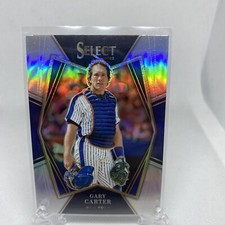 2022 panini select SILVER prizm premier level parallel gary carter🏆