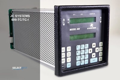 JC SYSTEMS 600-TC/TC-I ENVIRONMENTAL CHAMBER / OVEN CONTROLLER *LOOK* (REF 087L)