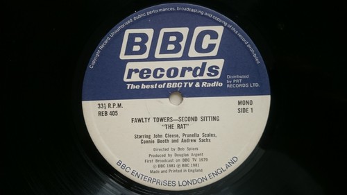 Fawlty Towers: Second Sitting Original Soundtrack ...Vinyl Record LP (1981) - Foto 4 di 12