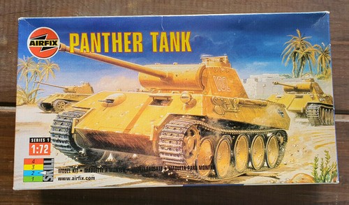 Airfix Model Kit Box EMPTY Panther Tank Scale 1/72 - Picture 2 of 8