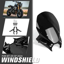 Wind Deflector Windshield Bracket Windscreen For Yamaha MT-09 MT 09 SP 2024-2025