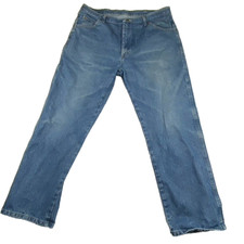 Wrangler Vintage Jeans Mens 40x30 Faded Y2K Straight Leg Worn