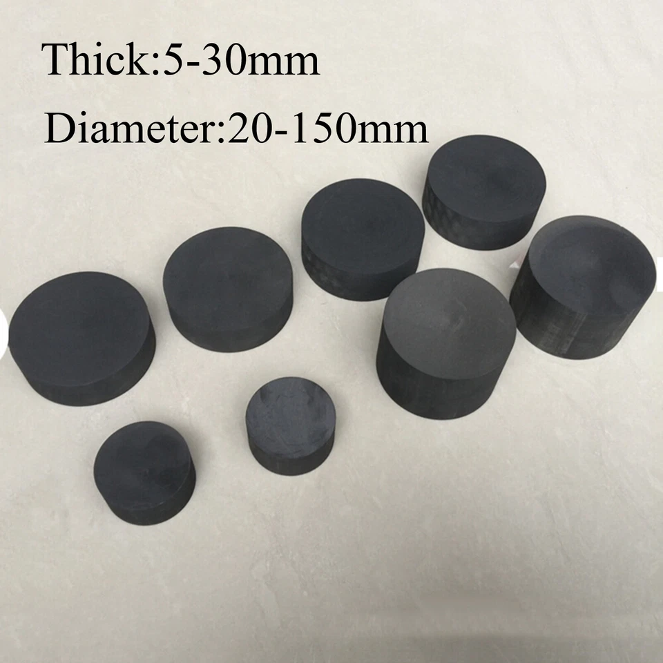 Graphite round block Graphite blocks Graphite wafers High density High purity - Bild 1 von 4