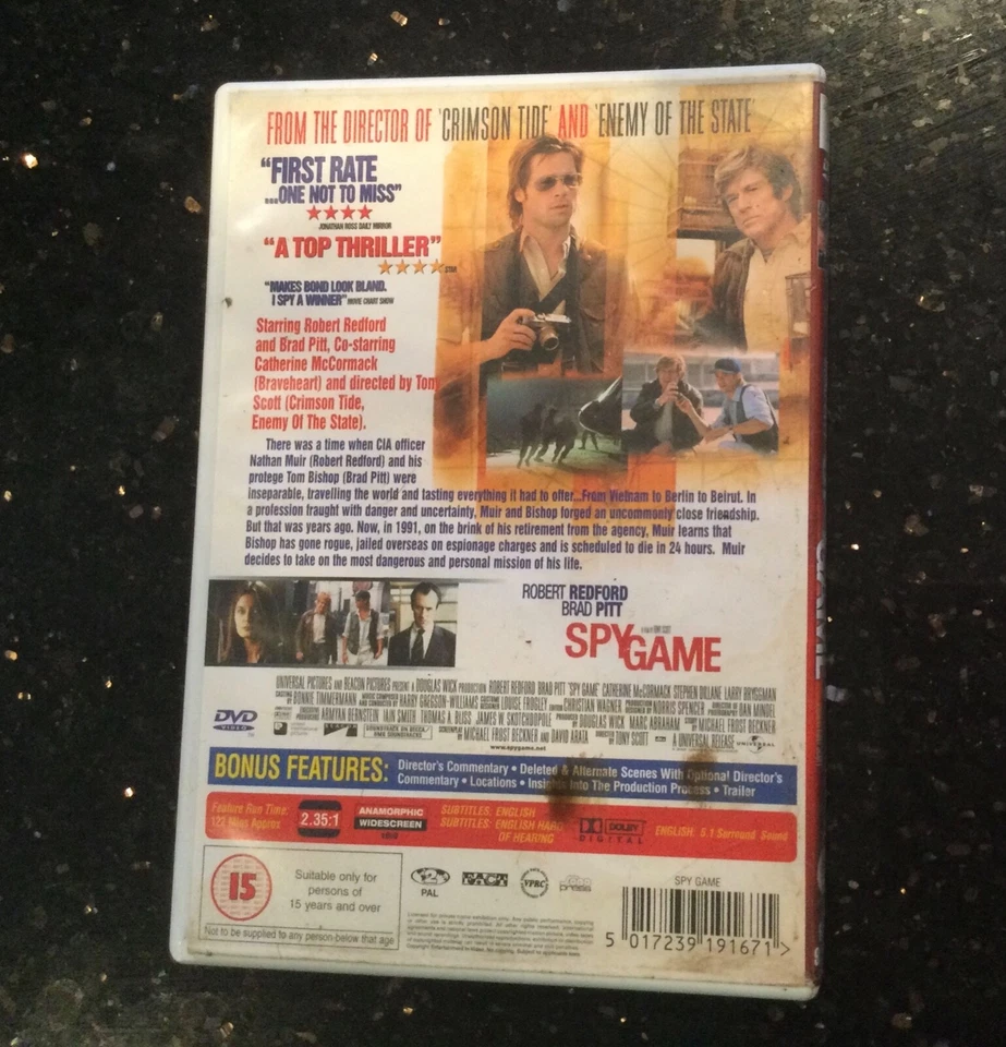 8 DVDs  Inc Along Came a Spider The Secret The Mummy Imitation Game Spy Game … - Image 3 of 4