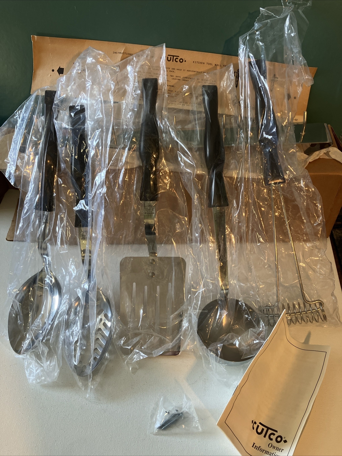 Vintage CUTCO Kitchen Tool Set UNUSED with Box And Paperwork Kitchen Utensils eBay