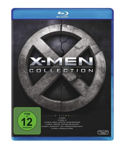 X-Men - 1-6 Boxset (Blu-ray) Hugh Jackman Patrick Stewart (UK IMPORT)