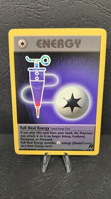 Pokemon Full Heal Energy 81/82 Team Rocket NM-M