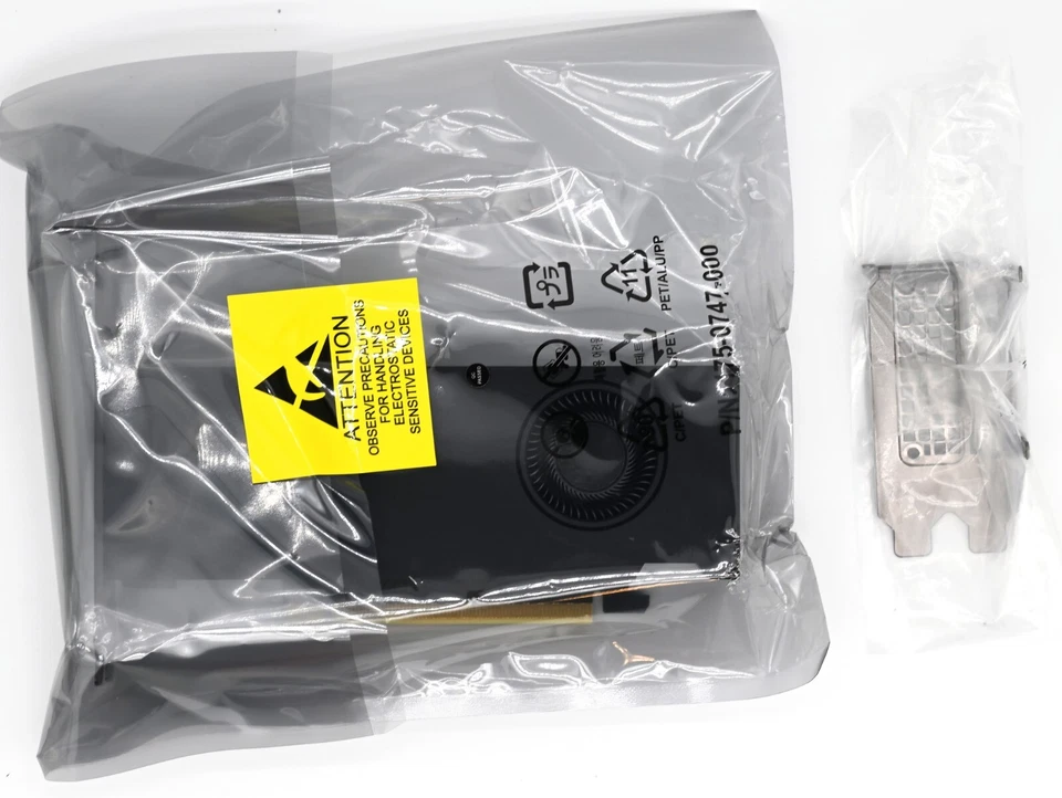 NVIDIA RTX 2000 Ada 16GB GDDR6 PCIe 4.0 x8 Full/Half Height Brackets Graphics - Image 3 of 4