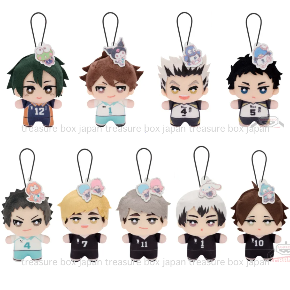 Haikyu!! x Sanrio Chimittomonui vol.3 Plush Doll Oikawa Bokuto
