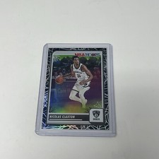 2023-24 Panini NBA Haunted Hoops Nicolas Claxton Holo Webs SSP #259 BK Nets
