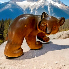 Vintage Arabia Finland Pottery ~ Brown Bear ~ [ja]