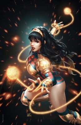    WONDER GIRL #1 KENDRICK KUNKKA LIM Exclusive Virgin Variant LTD 1000