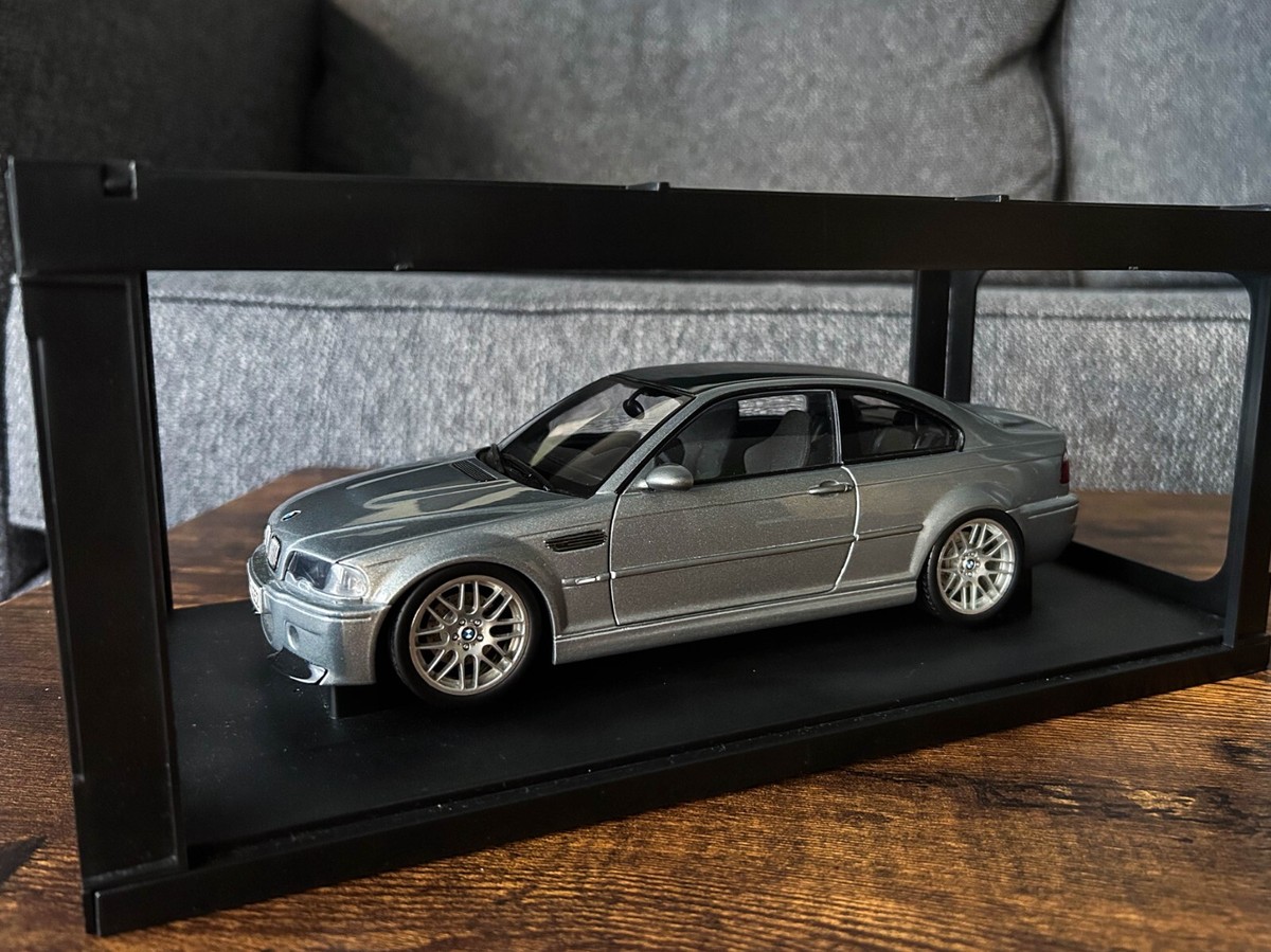 1/18 AUTOart BMW M3 CSL E46 STEEL GREY METALLIC #70661 HARD 1/18 AUTOart BMW M3 CSL E46 STEEL GREY METALLIC #70661 HARD