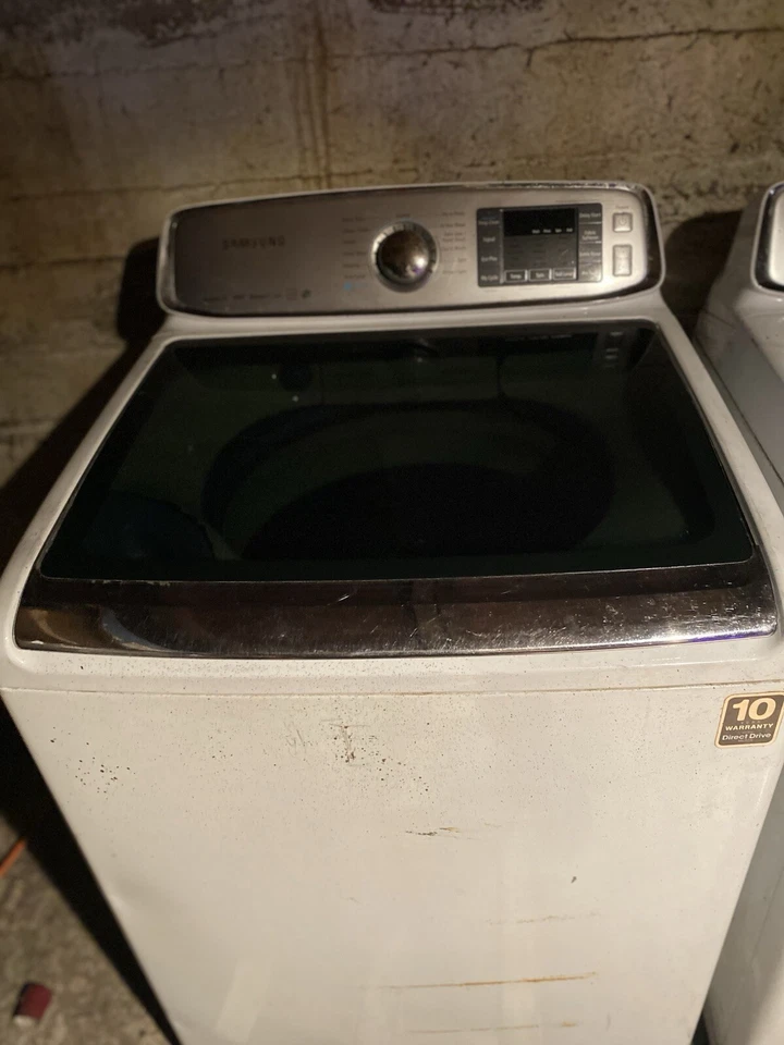 used samsung washer and dryer set - Image 2 of 4
