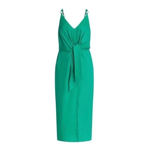 Reiss Kay Sleeveless with Pockets green Linen Dress Size 4 | eBay Reiss Kay Sleeveless with Pockets green Linen Dress Size 4 | eBay