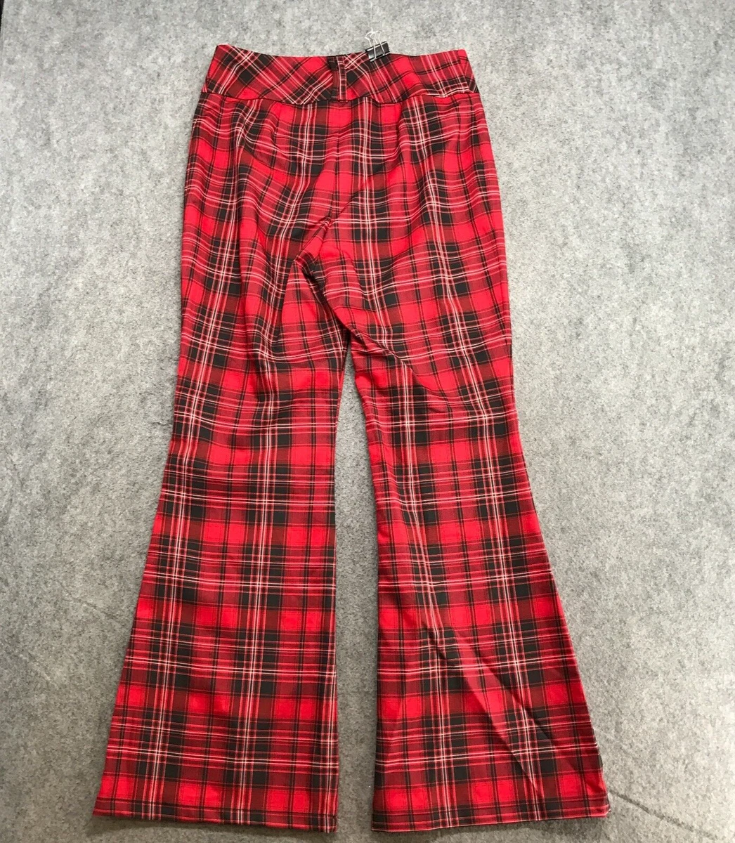 Wild fable red plaid pants clearance