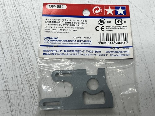 NIB Tamiya 1/10 TB Evolution III Aluminum Heat Sink Mount Mount 53684 TB Evo3 - Picture 2 of 3